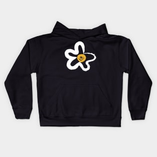 simple flower design Kids Hoodie